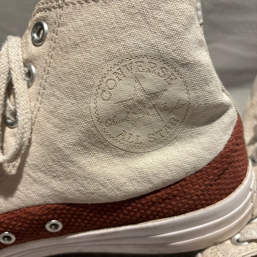 Converse Chuck Taylor High Top Canvas Unisex Sneakers size 9.5 Mens / 11.5 Women - Picture 7 of 8